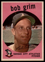 1959 Topps #423 Bob Grim Very Good  ID: 161598