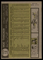 1961 Topps #12 Moe Thacker Excellent+  ID: 139585