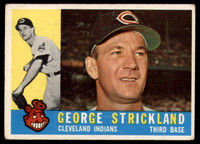 1960 Topps #63 George Strickland EX Excellent  ID: 107346