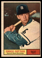 1961 Topps #13 Chuck Cottier Ex-Mint  ID: 131412