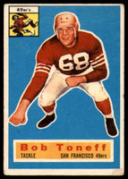 1956 Topps #98 Bob Toneff VG Very Good 