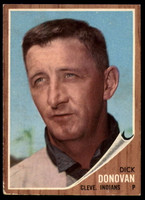 1962 Topps #15 Dick Donovan UER VG-EX  ID: 169344