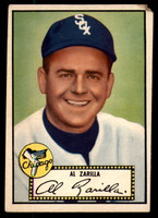 1952 Topps #70 Al Zarilla G black back ID: 76182