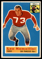 1956 Topps #74 Leo Nomellini EX/NM  ID: 90540