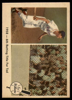 1959 Fleer Ted Williams #62 1958 - 6th Batting Title For Ted NM-MT ID: 52960