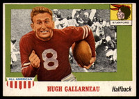 1955 Topps All American #75 Hugh Gallarneau EX/NM  ID: 90451