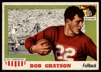 1955 Topps All American #5 Bob Grayson EX/NM  ID: 90363