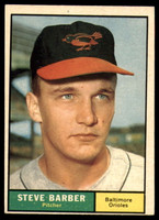1961 Topps #125 Steve Barber Excellent+  ID: 135600