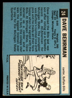 1964 Topps # 24 Dave Behrman Excellent 