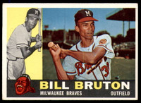1960 Topps #37 Bill Bruton Excellent  ID: 195520