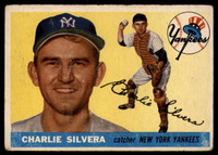 1955 Topps #188 Charlie Silvera DP VG Very Good 