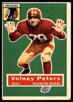 1956 Topps #73 Volney Peters EX SP
