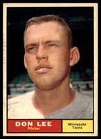 1961 Topps #153 Don Lee Excellent+  ID: 139982