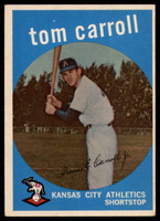 1959 Topps #513 Tommy Carroll EX/NM ID: 70005