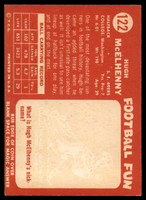 1958 Topps #122 Hugh McElhenny EX/NM  ID: 90761