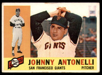1960 Topps #80 Johnny Antonelli Very Good  ID: 195821