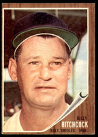 1962 Topps #121 Billy Hitchcock MG Very Good 
