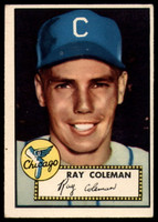 1952 Topps #211 Ray Coleman G/VG 