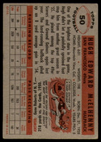 1956 Topps #50 Hugh McElhenny VG ID: 72057