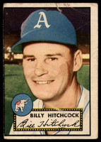 1952 Topps #182 Billy Hitchcock G  ID: 91515