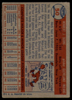 1957 Topps #50 Herb Score VG Very Good 