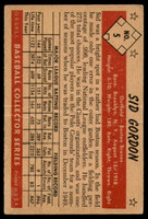 1953 Bowman Color #5 Sid Gordon G/VG Good/Very Good 