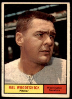 1961 Topps #397 Hal Woodeshick Very Good 