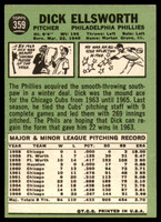 1967 Topps #359 Dick Ellsworth EX++ Excellent++  ID: 118273
