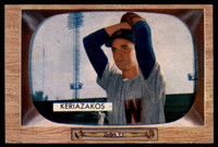 1955 Bowman #14 Gus Keriazakos EX/NM RC Rookie ID: 93818