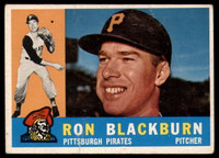 1960 Topps #209 Ron Blackburn VG Very Good 
