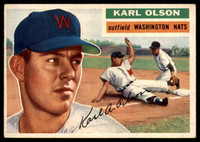 1956 Topps #322 Karl Olson EX/NM ID: 59667