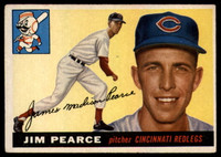 1955 Topps #170 Jim Pearce DP VG RC Rookie