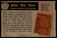 1955 Bowman #175 Billy Shantz EX/NM RC Rookie
