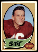 1970 Topps #   1 Len Dawson UER VG/EX