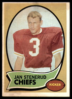 1970 Topps # 25 Jan Stenerud EX/NM RC Rookie