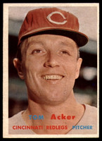 1957 Topps #219 Tom Acker NM RC Rookie