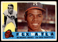 1960 Topps #19 Felix Mantilla Very Good  ID: 195402