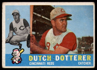 1960 Topps #21 Dutch Dotterer Very Good  ID: 168527