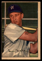1952 Bowman #15 Sam Mele EX Excellent  ID: 92607