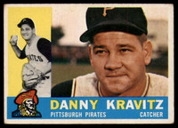 1960 Topps #238 Danny Kravitz VG Very Good  ID: 108633