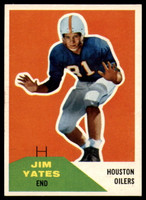 1960 Fleer #31 Jim Yates VG Very Good 