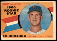 1960 Topps #131 Ed Hobaugh RS Very Good RC Rookie  ID: 196202