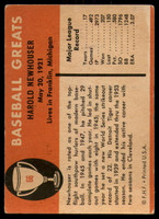 1961 Fleer #66 Hal Newhouser Very Good  ID: 175981