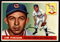 1955 Topps #14 Jim Finigan EX++ RC Rookie ID: 56335