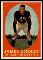 1958 Topps #8 Jim Dooley Very Good  ID: 199803