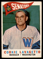 1960 Topps #221 Cookie Lavagetto MG VG-EX 