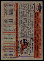 1957 Topps #182 Hobie Landrith EX/NM ID: 60964