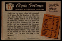 1955 Bowman #13 Clyde Vollmer EX++