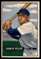 1951 Bowman #177 Charlie Keller VG  ID: 92245