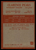 1965 Philadelphia #151 Clarence Peaks EX/NM 